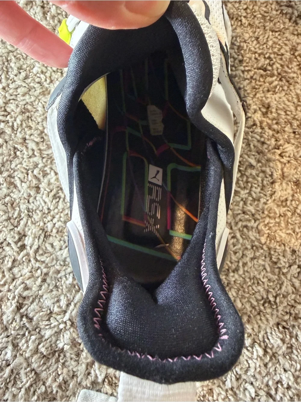 Puma athletic sneakers